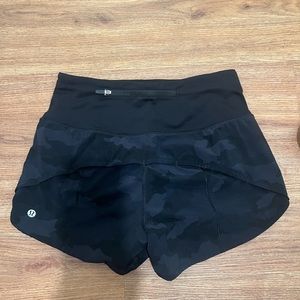 Lululemon high rise running shorts - size 4
